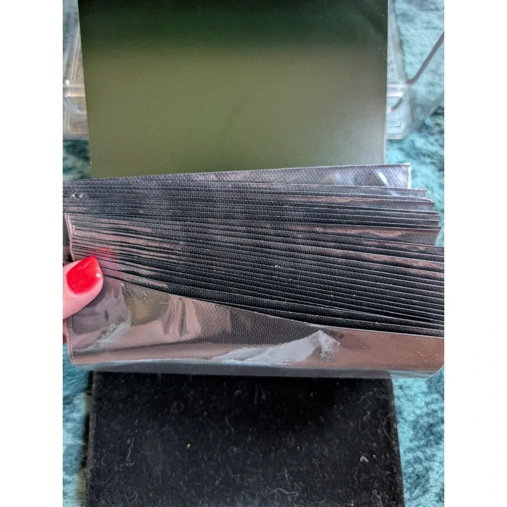 Vintage DesktopFlip Photo Album Green DuckEmblem UnusedPages MCM Cabin Decor